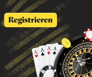 Roulette und vier Asse als grafischer Hinweis auf den Bahibi Login